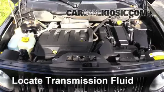 2008 Jeep Patriot Sport 2.4L 4 Cyl. Transmission Fluid Check Fluid Level